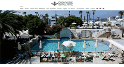 Desktop Screenshot of dionysoshotelpaphos.com
